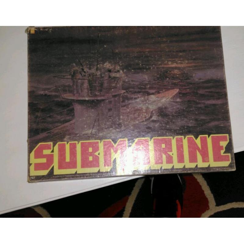 Vintage Submarine strategy game.