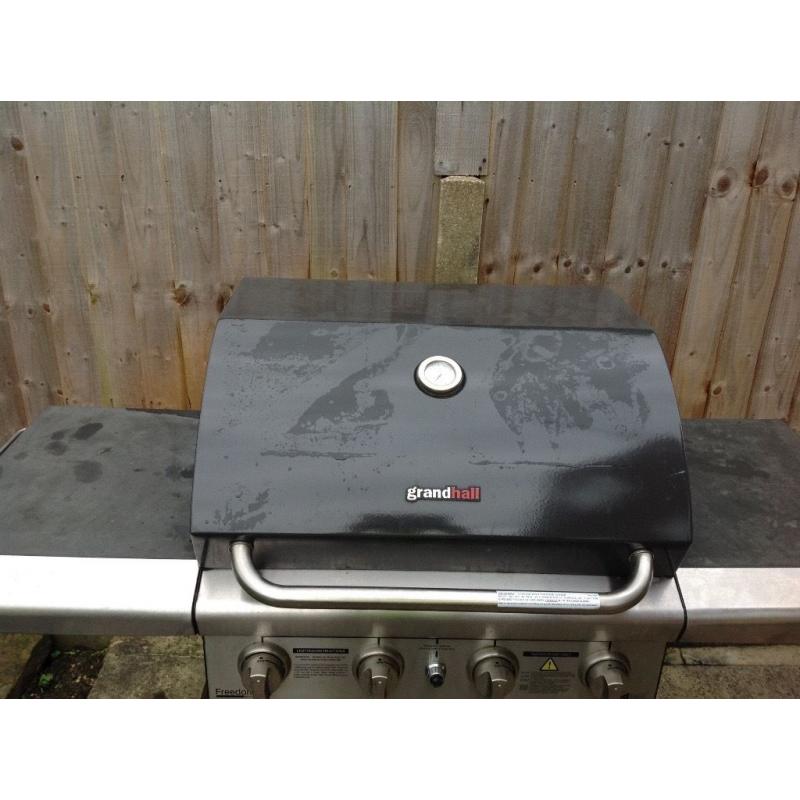 Grandhall 4 burner gas outdoor barbecue (BBQ)