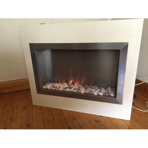 Electric wall fire