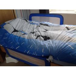 Double sided bed rail