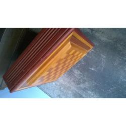 LARGE HEAVY CHESS BOARD TABLE TOP