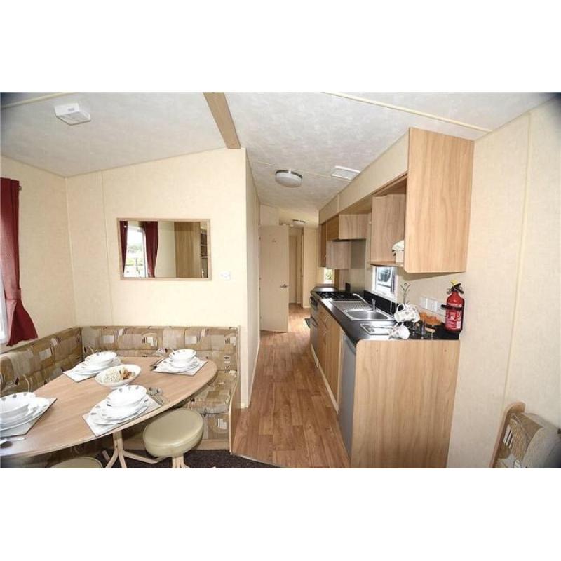 Perfect caravan on a perfect holiday park with heated indoor/outdoor pool with direct beach access