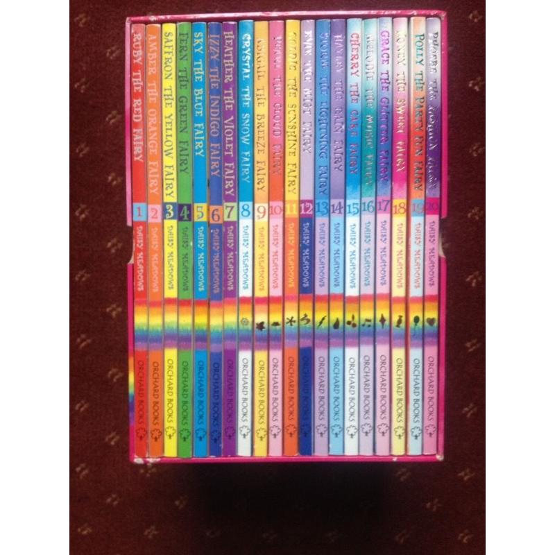 Rainbow Magic box set of books (1-20)
