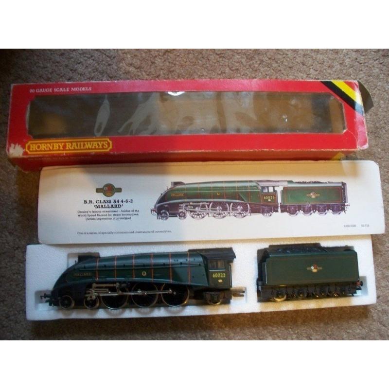 Hornby OO Guage Mallard Train (Lima Bachman)