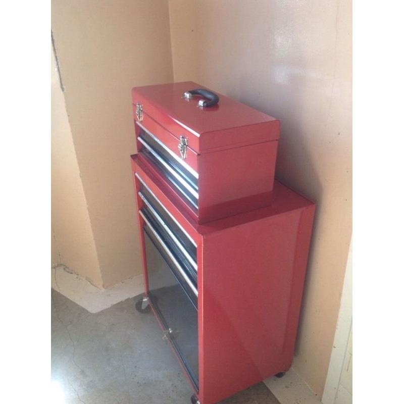 Tool chest & tool box & contents