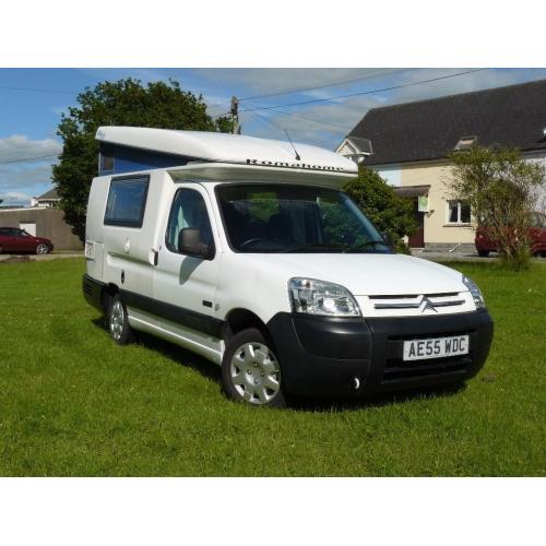 Romahome HYLO Duo 2 Berth Camper Citroen Berlingo 1.9 Diesel - 2006 model