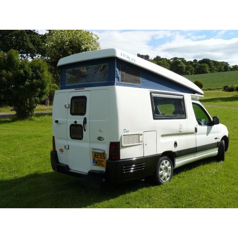 Romahome HYLO Duo 2 Berth Camper Citroen Berlingo 1.9 Diesel - 2006 model