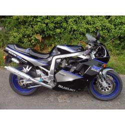 1991 suzuki gsxr 7/11 m last of the oil cooled models!