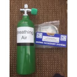 Pony Air Bottle and Clamps