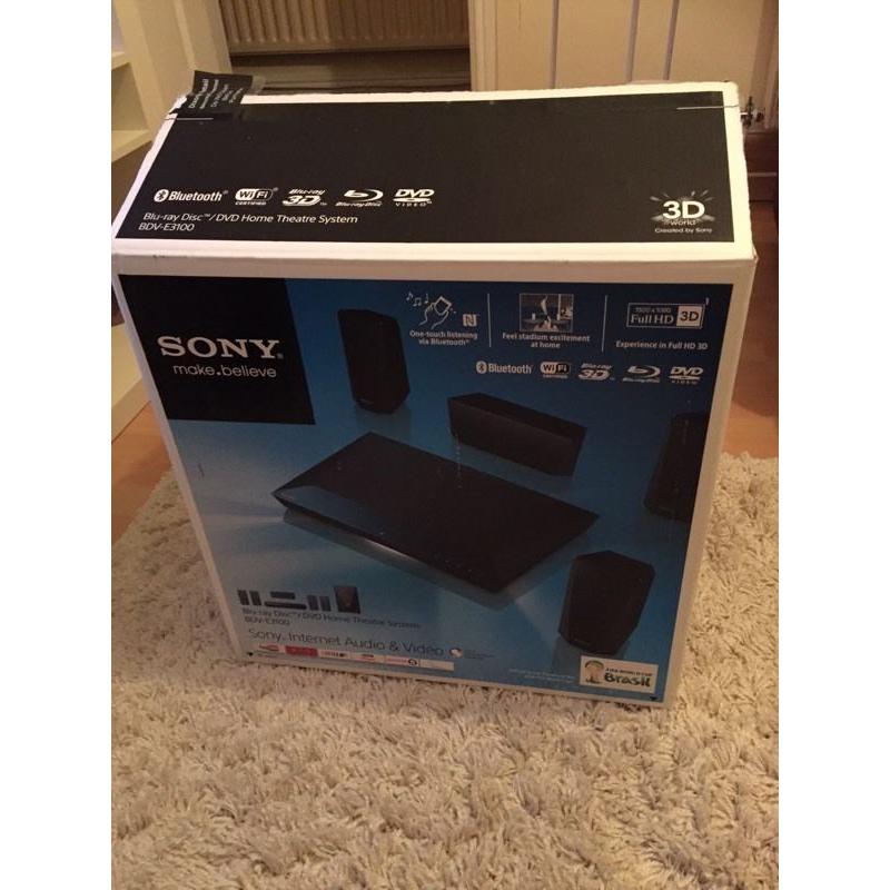 Sony Blu Ray home cinema system plus 4 Blu Ray