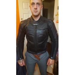 Leather bike jacket!