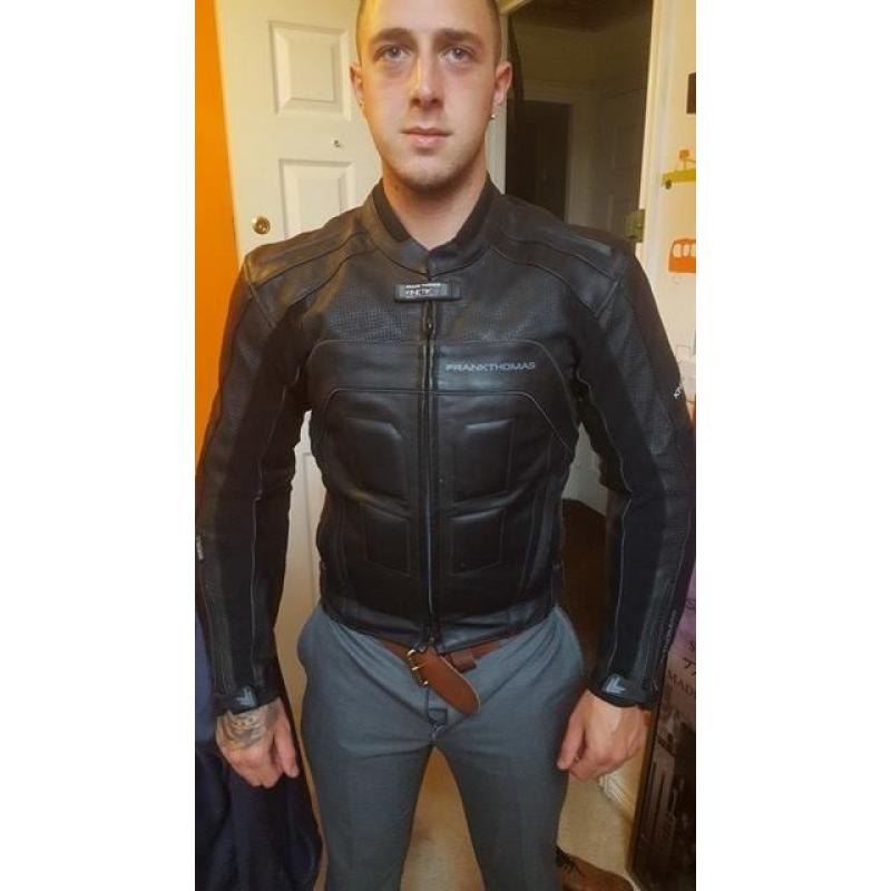 Leather bike jacket!