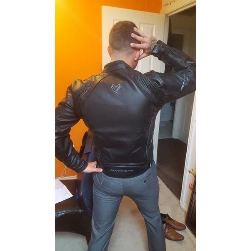 Leather bike jacket!