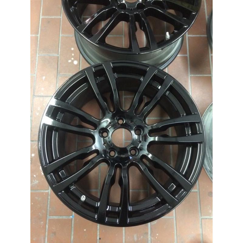 19 inch black alloys BMW m sport 3 / 4 series fit vivaro van rims