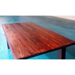 solid wood dining table (item 10)