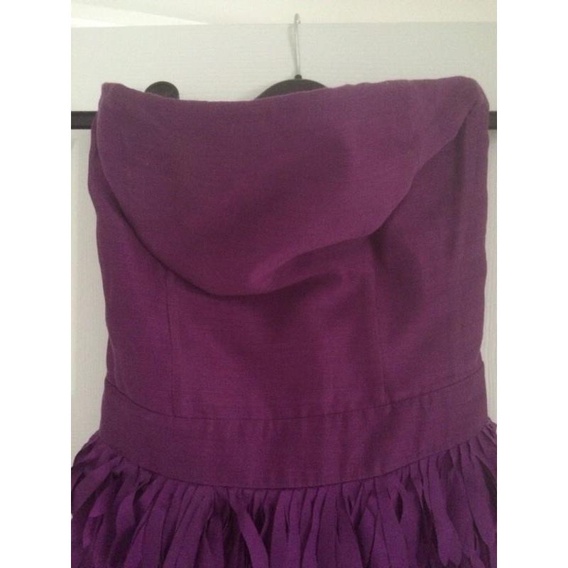 Reiss Strapless Dress (Size 8)