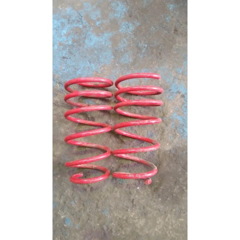 Corsa front lowering springs