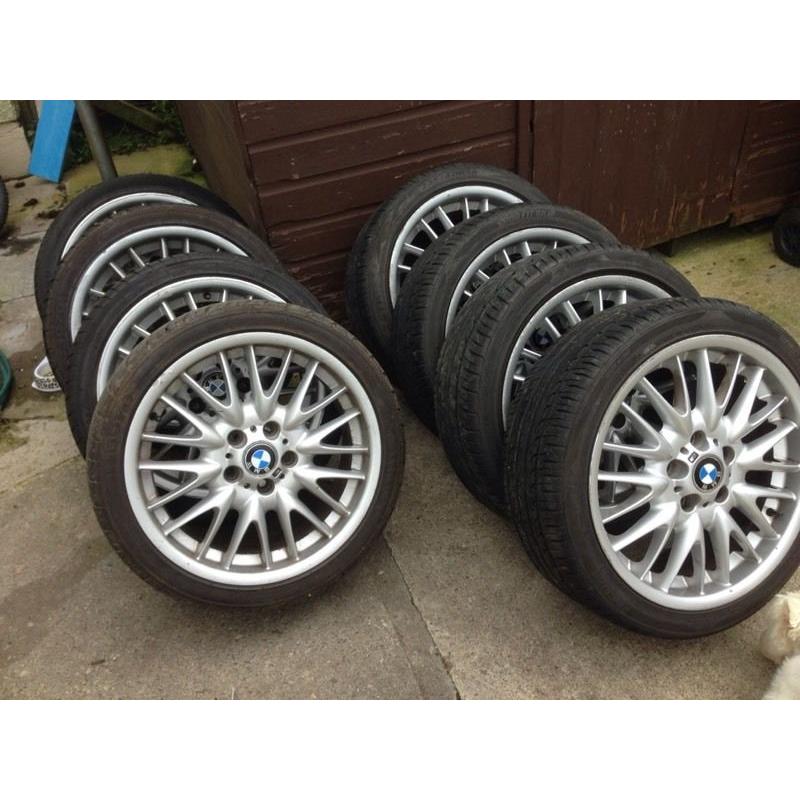 2 sets 18" BMW MV1s Alloys 5x120