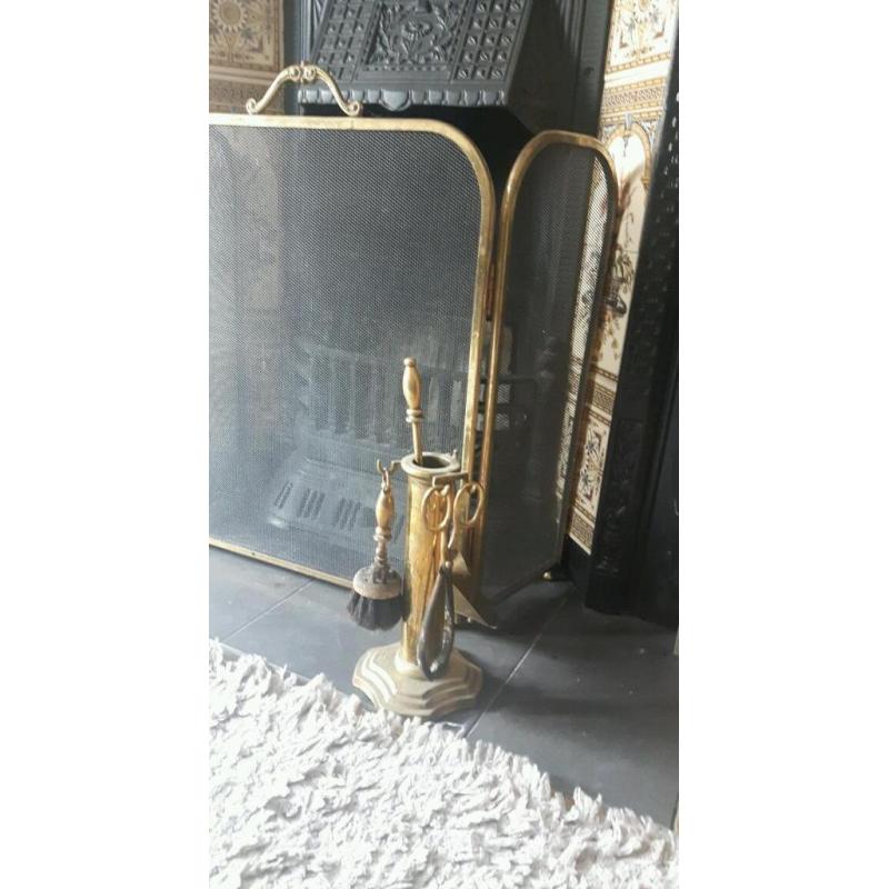 Brass fire tools