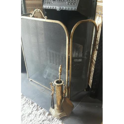 Brass fire tools