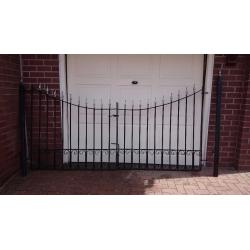 Wrought Iron driveway gates