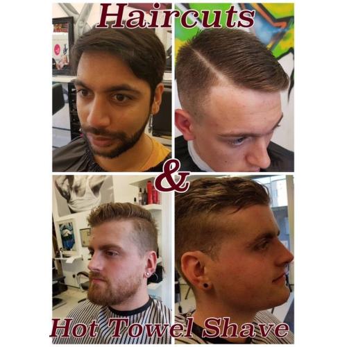 FREE GENTS HAIRCUT or HOT TOWEL SHAVE
