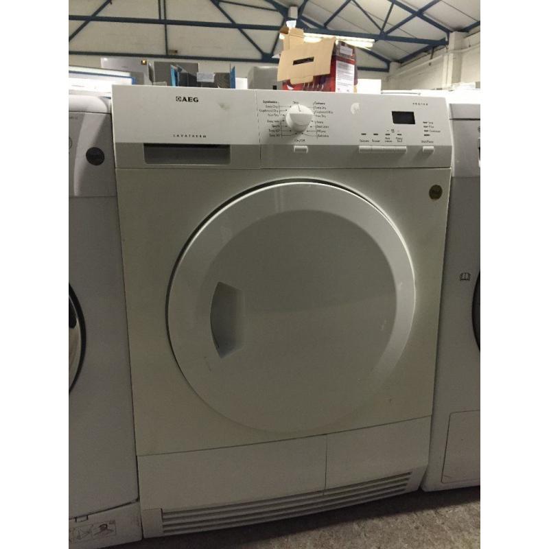 AEG T65270AC Front-Loading Electric Dryer - 7 kg - White