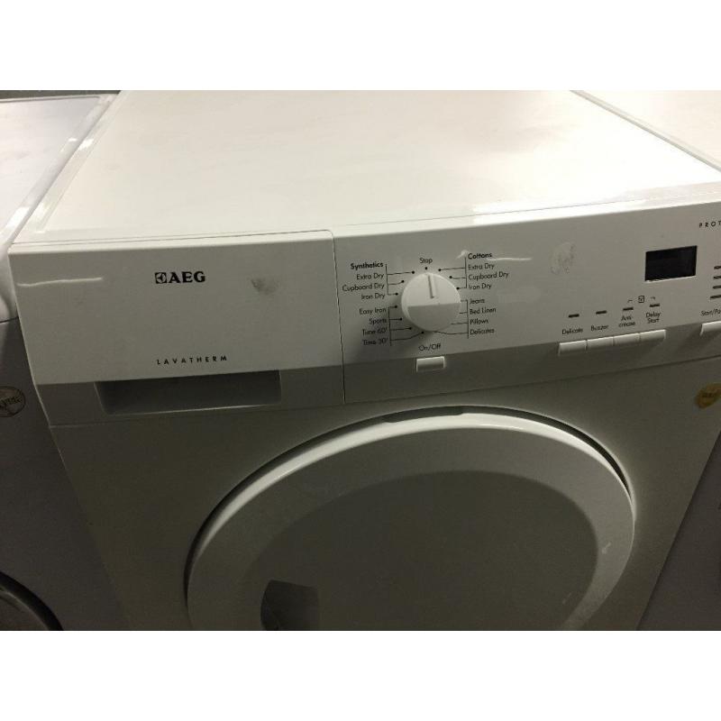 AEG T65270AC Front-Loading Electric Dryer - 7 kg - White