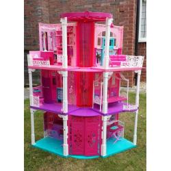 Barbie playhouse