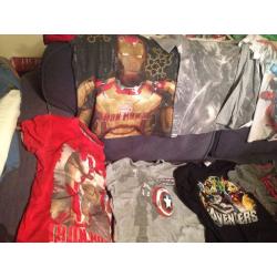 Marvel bundle T-shirts age 11-12