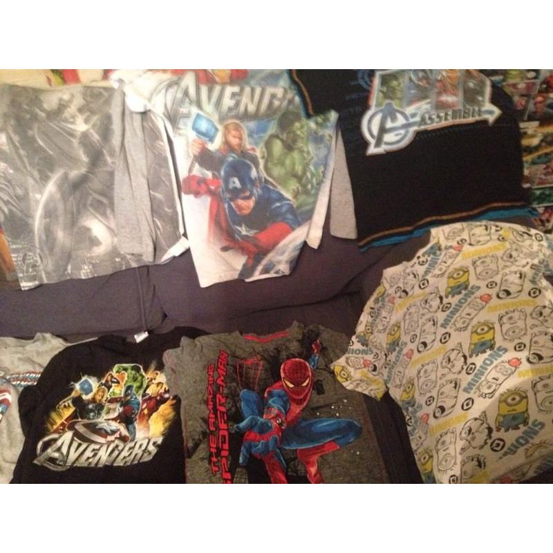 Marvel bundle T-shirts age 11-12