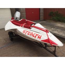 Stealth Zippa Speedboat