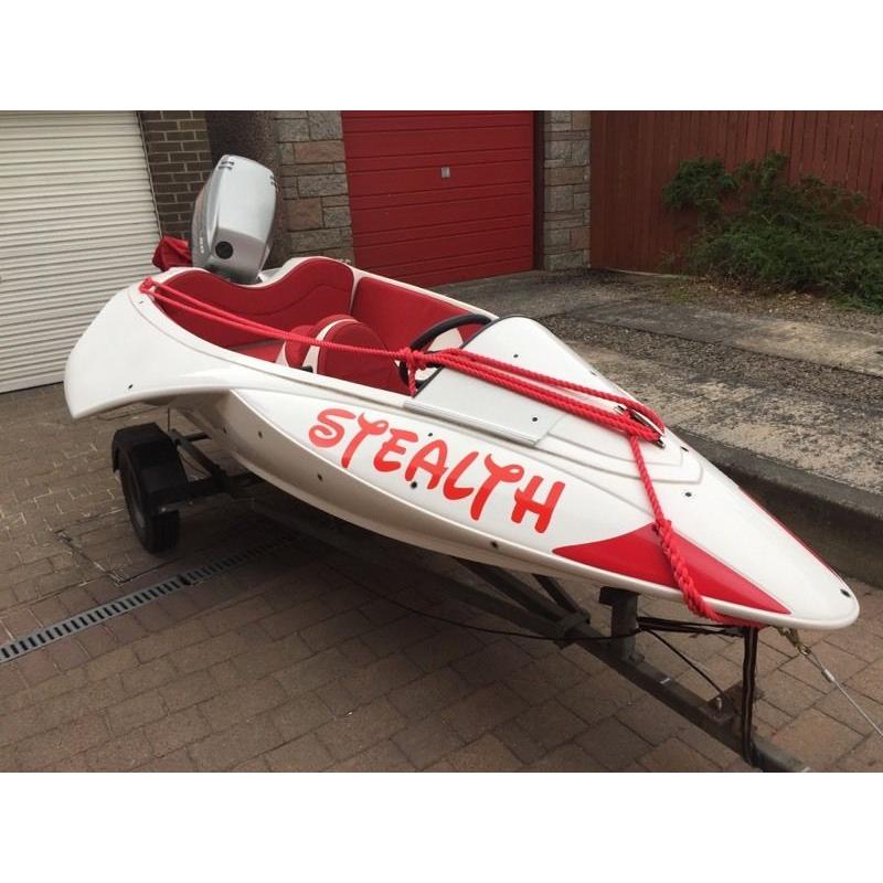 Stealth Zippa Speedboat