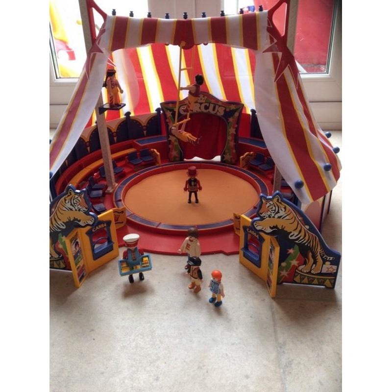 Playmobil Circus with 5 add on sets