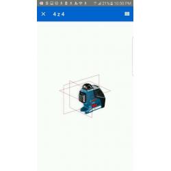 Bosch GLL3-80P Vertical and Horizontal Line Laser + BM 1 Wall Mount + L-Boxx