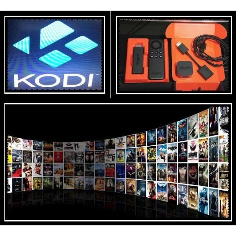 Amazon Fire TV stick W/ Kodi v16 PPV/Movies/Box sets/Sports/ Custom Mega Build and Free support