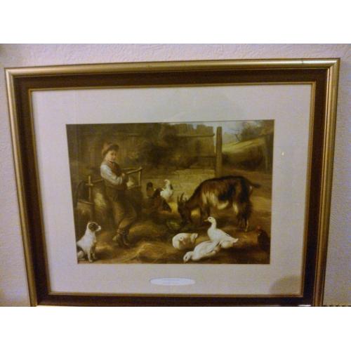 Farmyard print