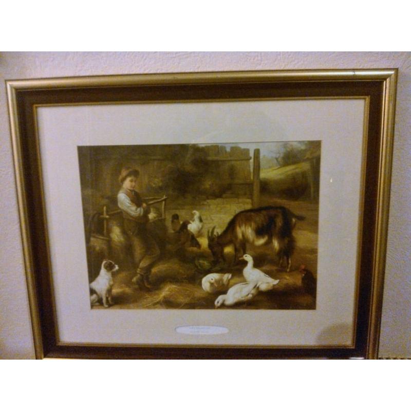 Farmyard print