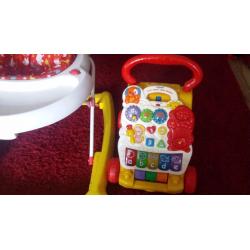 2 baby walkers