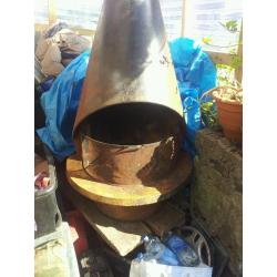 Genuine cast iron multifuel Jottul fireplace