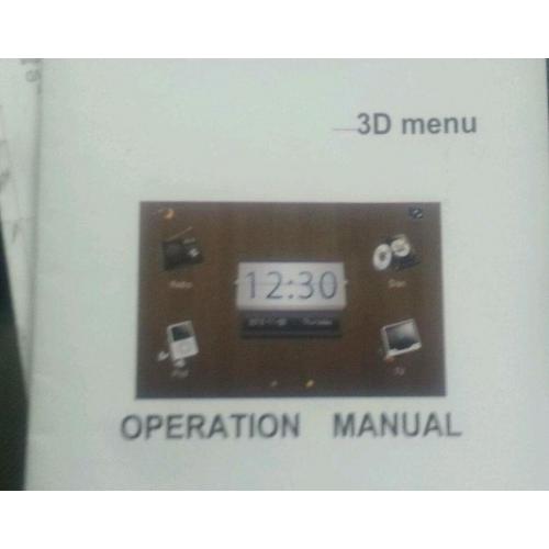 1 DIN MULTIMEDIA SYSTEM LIKE NEW