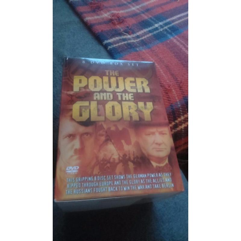 8 DVD Box Set of "The Power and the Glory"