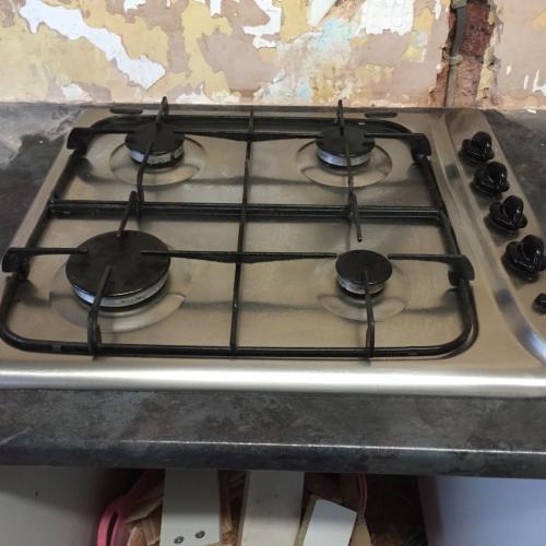 Gas hob fully working