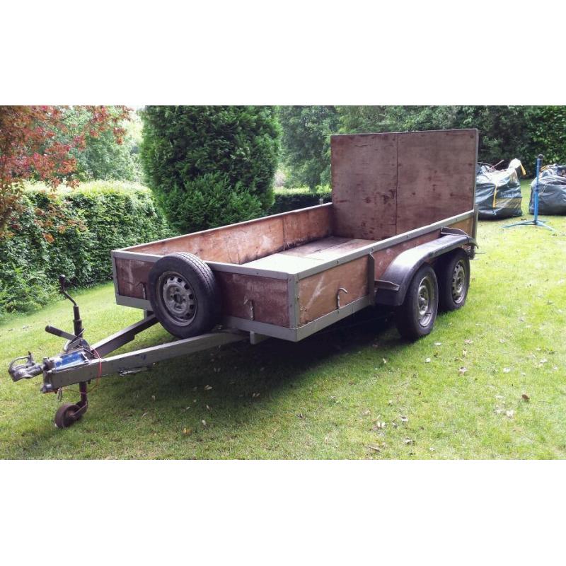 Trailer 4 wheel homemade strong