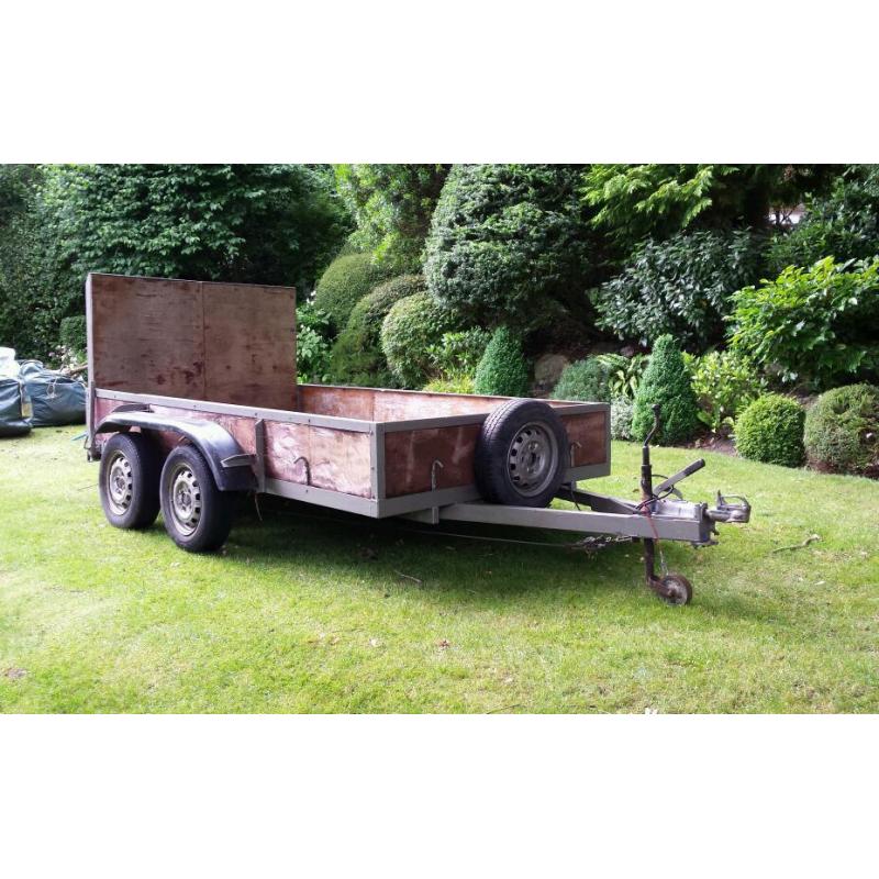 Trailer 4 wheel homemade strong