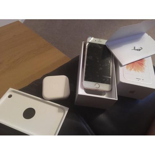 iPhone 6s in rose gold on EE