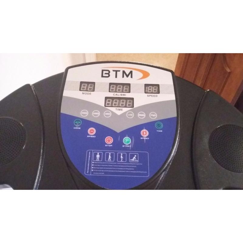 BTM Vibration Oscillating plate massage fitness exercise machine