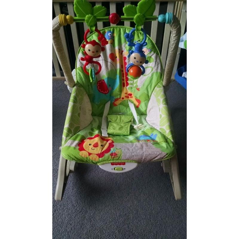 Ficher price rainforest rocker