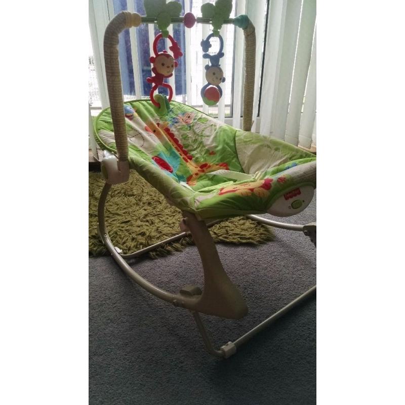 Ficher price rainforest rocker