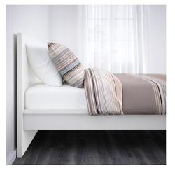 Double Size Malm Bed Frame and Pocket Sprung Mattress - Mint Condition